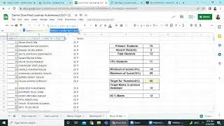 Slow Fast Learner list 2021 22 Sem II