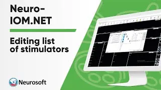 Editing list of stimulators | Neuro-IOM software