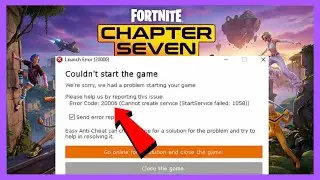 How to Fix Fortnite Launch Error 20006 (2026 FIX)