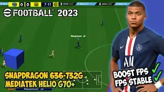 Best Setting! eFootball PES 2023 for Low-Mid Chipset | AetherSX2