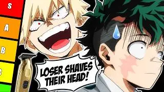Ranking My Hero Academia Characters at a PARTY?! 🥳 | MHA Tier List
