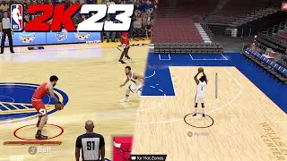 NBA 2K23 Gameplay - All Shot Meters + Dribbling Clips