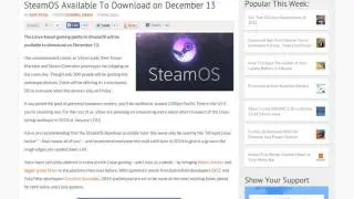 SteamOS Available To Download on December 13   Who is the Target Demographic For the Steam Box