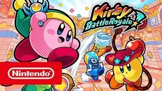 Kirby Battle Royale – Trailer de lançamento (Nintendo 3DS)