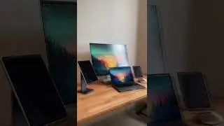 Apple X Ikea Minimalist desk setup 2023