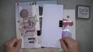 Luxe Paper Block vom Action +++ Tri Folder Foto Folio aus einem DiNA4 Blatt