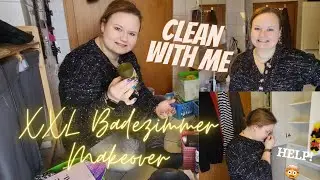 CLEAN WITH ME 🧽 XXL Bad sortieren😱