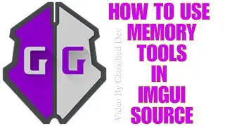 How To Add / Use Memory Tools in ImGui Source