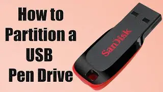 How to partition a USB drive Windows 10, Pen drive partition remove