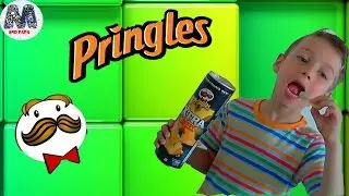 PRINGLES CHALLENGE // Пробуем чипсы Pringles с закрытыми глазами! Челлендж