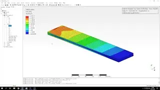 PrePoMax (CalculiX FEA) - Tutorial 15 - Shell-to-solid connection