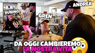 ANDREA PRESTI DESTROYS GRENBAUD AND RUBINO IN THE GYM!!🏋🏻😂