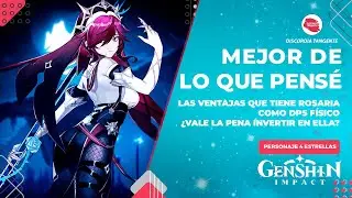 ROSARIA es MEJOR de lo que PENSABA ► ¿VALE la PENA? GUÍA - BUILD DPS DEFINITIVA | Genshin Impact