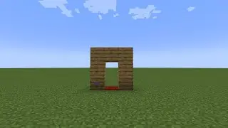 HOW TO MAKE AN INVISIBLE DOOR - MINECRAFT