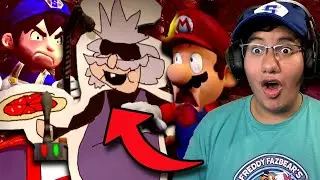 TRAPPED IN A DOMAIN EXPANSION BY MARTY!?!? || SMG4: Mario Gets Stuck In Traffic REACTION