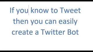 Dialogflow tutorial  - Twitter Bot
