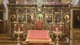 Среда 6 седмицы по Пасхе. Отдание Пасхи. Литургия