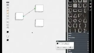 Using the alt key and alt-shift keys for connectors.