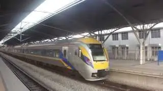 Riding ETS Gold Train Kuala Lumpur - Ipoh