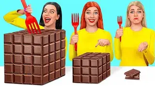 אתגר מזון גדול, בינוני או קטן | מצבי אוכל מצחיקים Multi DO Challenge