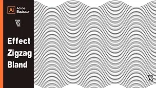 Effect Zig Zag , Bland/ Illustrator tutorial