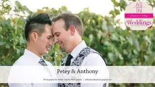 Clarksburg Wedding: Petey & Anthony from Summer/Fall '17 of Real Weddings Magazine