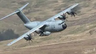 A400m low level - Mach Loop