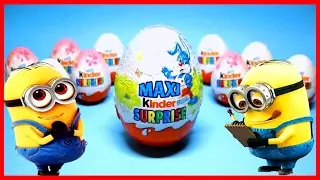 Распаковка Киндер Сюрприза (Unboxing Surprise egg)