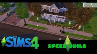 THE SIMS 4 SPEED BUILD [DREAM HOUSE] SUBURBAN AMERICAN HOME