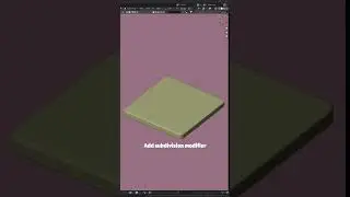 Make water in blender #b3d #blender3d #blendertutorial
