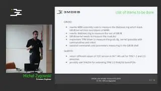 TPM support in GRUB2 for legacy boot mode