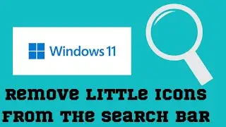 Remove Little Icons from the Search Bar