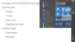 Design Automation Part 4 Ch 5 Add parts lists and sketch symbols automatically