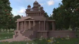 Temple Modeling in 3ds max Tutorial part 2