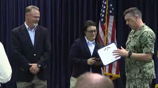 2021 Navy Civilian Service Achievement Medal Ceremony