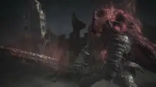 Dark Souls 3 Ringed City - Slave Knight Gael Boss Fight