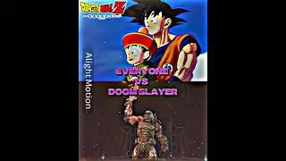Dragon Ball Z Kakarot Vs Doom Slayer | #1v1 #edit #debate #anime #doomguy #dragonball #doometernal