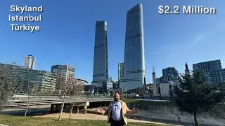 $ 2.2 Million, 4 Bedroom Apartment in the Tallest Tower of Europe, Skyland, Istanbul