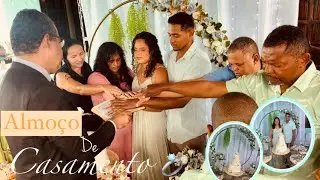 VLOG NOSSO ALMOÇO DE CASAMENTO 💍