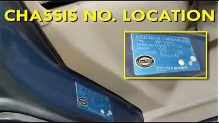 Chassis Number Location
