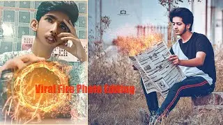 Viral Fire Photo Editing | Photoshop Tutorial