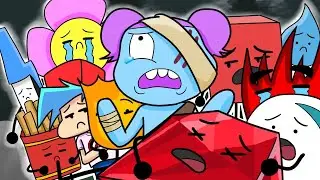 SAD BFDI PIBBY RUBY’s FUNERAL | LEARNING WITH PIBBY x BFDI x FNF ANIMATION