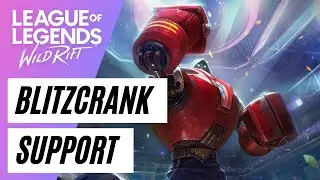 Blitzcrank Wild Rift Gameplay | Support Life Chose Me