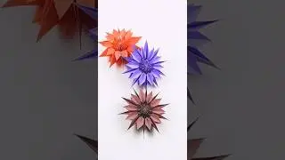 How to Make Stunning Paper Snowflakes | DIY Holiday Decor Ideas #shorts