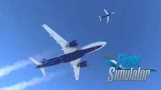 MFS 2020 Вокруг Света на Аэрофлот А320 Neo Самарканд - Алмата Full Flight X-Box X