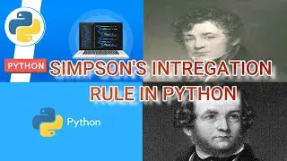 SIMPSON'S 1/3 RULE IN PYTHON | METHOD OF INTEGRATION | MY FIRST FACE CAM VIDEO.