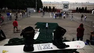 Snowboarding in Kirov Summer 2018