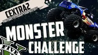 Monster Challenge GTA 5 Online Epic Race FAIL! Hilarious Reations!