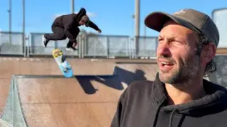 Learning My Dream Trick On Mini Ramp!