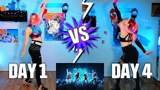 JUST DANCE EVOLUTION | Drum Go Dum - K/DA | Day 1 VS Day 4